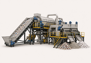 Waste Paper Recycling Machine