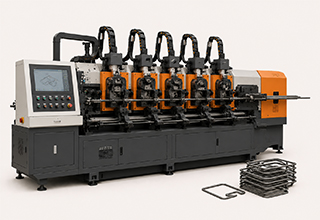 5 Head CNC Rebar Stirrup Bending Machine