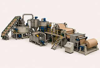 Small Scale Kraft Paper Production Line