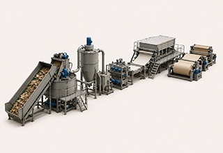 Mini Paper Manufacturing Plant